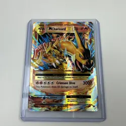 Mega M Charizard Y EX 13/108 XY Evolutions Holo 2016 Pokemon Card - Image 1