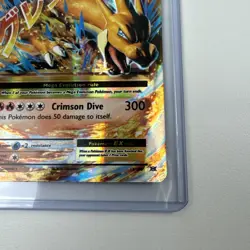 Mega M Charizard Y EX 13/108 XY Evolutions Holo 2016 Pokemon Card - Image 4