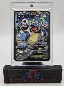 Pokemon TCG Blastoise EX XY122 Full Art Holo Black Star Promo DMG - Image 1