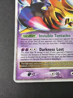 Pokemon TCG Giratina LV.X DP38! MP Condition Promo 2009 Holo Rare - Image 4
