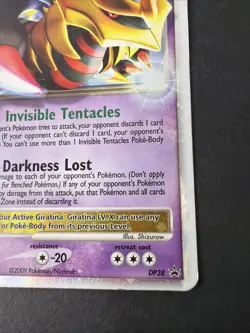 Pokemon TCG Giratina LV.X DP38! MP Condition Promo 2009 Holo Rare - Image 5