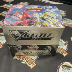 Pokemon Deoxys & Zeraora V Battle Deck Box Display Case - Image 1