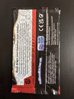 22.3g! HEAVY Paldean Fates Booster Pack Pokemon TCG - Mint From BB Dondozo - Image 3