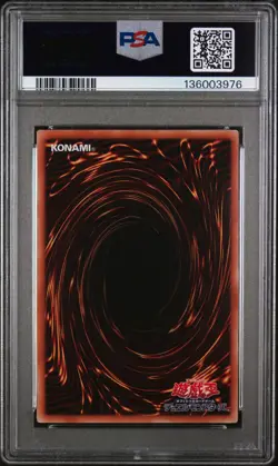 2008 YU-GI-OH! JAPANESE PROMO SHONEN JUMP MAGAZINE #JP012 DARK MAGICIAN PSA 7 - Image 2