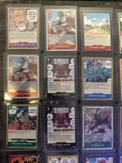 One Piece TCG OP13 Carrying On His Will 130+ Card Lot! Mint Condition English - Image 2