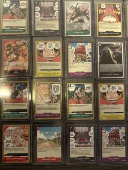 One Piece TCG OP13 Carrying On His Will 130+ Card Lot! Mint Condition English - Image 3