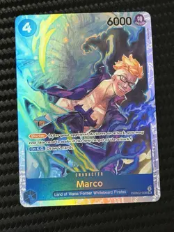 One Piece TCG | Marco PRB02-008 SR One Piece the Best Vol. 2 ENG NM - Image 1