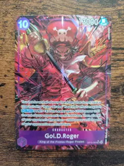 One Piece TCG – Gol.D.Roger OP13-064 SR – Alt Art -King of the Pirates – Mint - Image 1