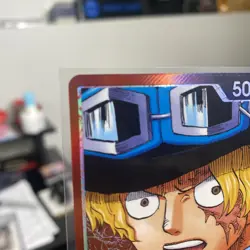 One Piece SABO OP13-004 L Alt Art Leader Carrying On His Will English Pack Fresh - Image 2