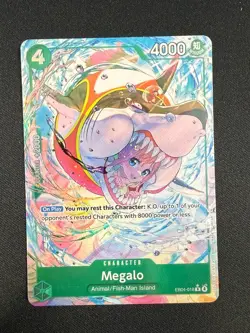Megalo (EB04-018 R) ALT ALT - Azure Sea's Seven (One Piece) ENGLISH - Image 1