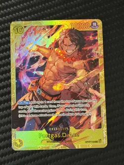 Portgas.D.Ace OP07-119 SEC - One Piece TCG English Near-Mint Foil Secret Rare - Image 1