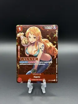 Nami ST01-007 English Foil One Piece Straw Hat Crew Tournament Winner - Image 1