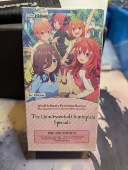Weiss Schwarz Quintessential Quintuplets Specials Premium Booster Box English - Image 1