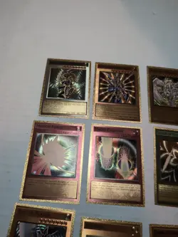 Yugioh Custom Gold Foil Card Lot Of 25 For Art Purposes - Image 2