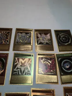 Yugioh Custom Gold Foil Card Lot Of 25 For Art Purposes - Image 3