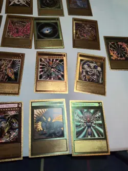 Yugioh Custom Gold Foil Card Lot Of 25 For Art Purposes - Image 5