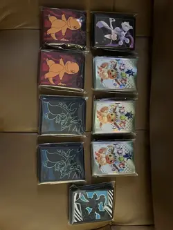 Pokemon TCG Card Sleeve Mix Sets Lot - Image 1