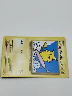 Pokemon TCG Evolutions Surfing Pikachu Card 111/108 Secret Rare - MP 2016 - Image 3