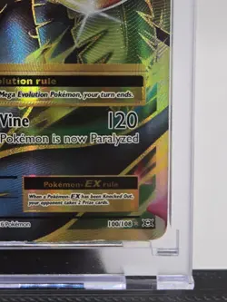 Pokemon M Venusaur EX Full Art Holo Card Evolutions Ultra Rare 100/108 XY - Image 5
