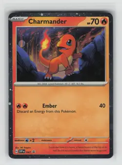 Charmander - (Cosmos Holo) Promo SV: Scarlet & Violet Promo Cards 047 NM - Image 1