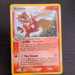 Pokemon Blaziken Power Keepers Holo Rare Card 5/108 HP100 2007 TCG - Image 1