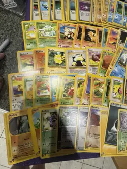 LOT OF 88 POKEMON CARDS VINTAGE WOTC SETS INCLUDING E READERS AND PIKACHU PROMO - Image 5