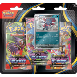 Pokemon Mega Evolutions 2 Phantasmal Flames Three Booster Blister Pack - Image 1