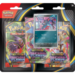 Pokemon Mega Evolutions 2 Phantasmal Flames Three Booster Blister Pack - Image 2