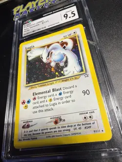 [ CGC 9.5 ] Lugia Unlimited Neo Genesis 9/111 Holo English Pokemon Card Mint+ - Image 2