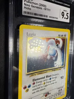 [ CGC 9.5 ] Lugia Unlimited Neo Genesis 9/111 Holo English Pokemon Card Mint+ - Image 3