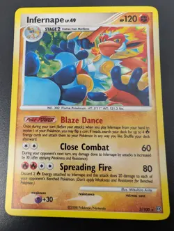 Pokemon Card - Infernape Stormfront 3/100 Holo Rare - Image 4