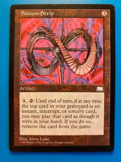 MTG 1x Bosium Strip Weatherlight Legacy Magic the Gathering Card x1 LP - Image 1