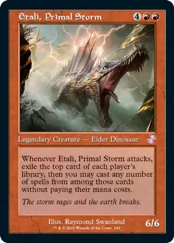 Etali, Primal Storm ~ Moderately Played Time Spiral Remastered MTG Magic Ultimat - Image 1