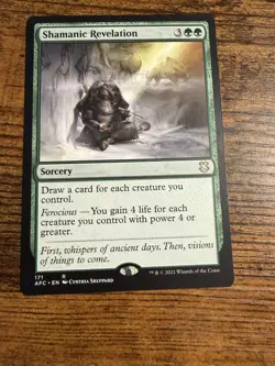 MTG Magic The Gathering Shamanic Revelation - Image 1