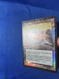 FOIL PEAT BOG LP- Mercadian Masques mtg Magic fast shipping - Image 3