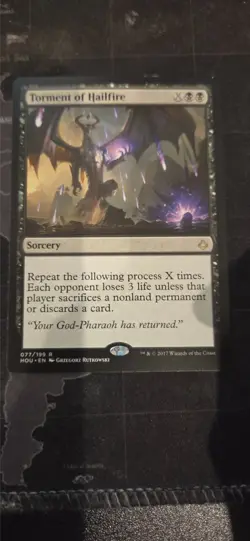 MtG Torment of Hailfire - Image 1