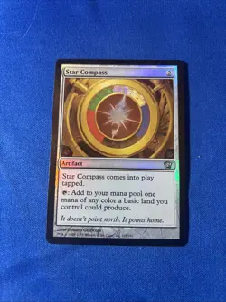 FOIL STAR COMPASS LP 8th Eighth Edition mtg Magic fast shipping - Image 1