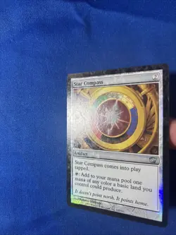 FOIL STAR COMPASS LP 8th Eighth Edition mtg Magic fast shipping - Image 3