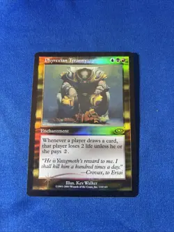 FOIL PHYREXIAN TYRANNY LP+ Planeshift mtg Magic fast shipping - Image 1