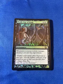 FOIL DEATH PITS OF RATH LP- 8th Eighth Edition mtg Magic fast shipping - Image 1