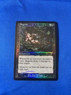 FOIL MEGRIM LP 7th Seventh Edition mtg Magic fast shipping - Image 1
