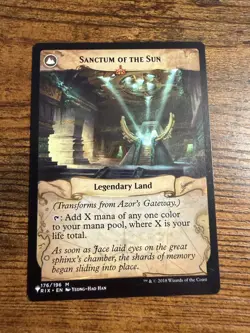 MTG Magic The Gathering Azor's Gateway Sanctum of the Sun - Image 2
