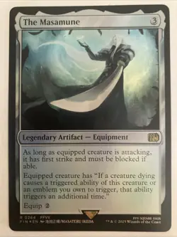 The Masamune (FOIL) - MTG Final Fantasy FIN #264 - Image 1