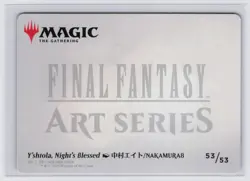 Magic The Gathering: Yshtola Nights Blessed - Final Fantasy Art Series 53/53! - Image 2