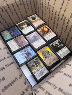 🧙17lbs+ 4200+ UNSEARCHED Magic The Gathering Bulk Lot LP/NM w/ Rares & Foils‼ - Image 5