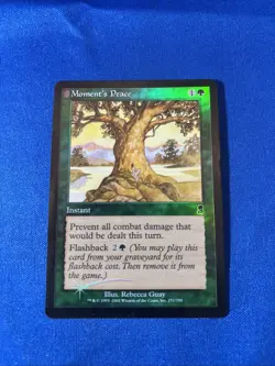 FOIL MOMENT’S PEACE LP- Odyssey mtg Magic fast shipping - Image 1
