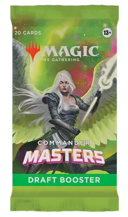 Magic the Gathering - Commander Masters Draft Booster Pack [1 QTY] [D20130000] - Image 1