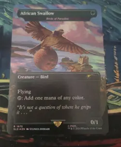 African Swallow - Birds of Paradise Secret Lair Drop Foil - Image 1