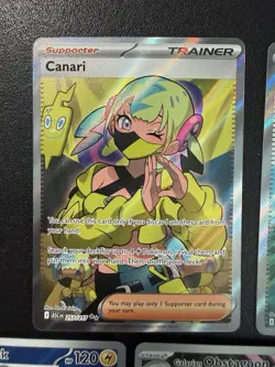 Pokemon TCG Ascending Heroes Full Art Trainer Lot Of 5 Canari, Obstagoon ETC NM - Image 3