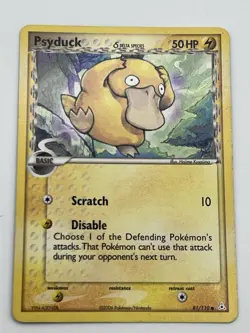 Pokemon TCG Psyduck Delta Species EX Holon Phantoms 81/110 - 2006 HP - Image 1